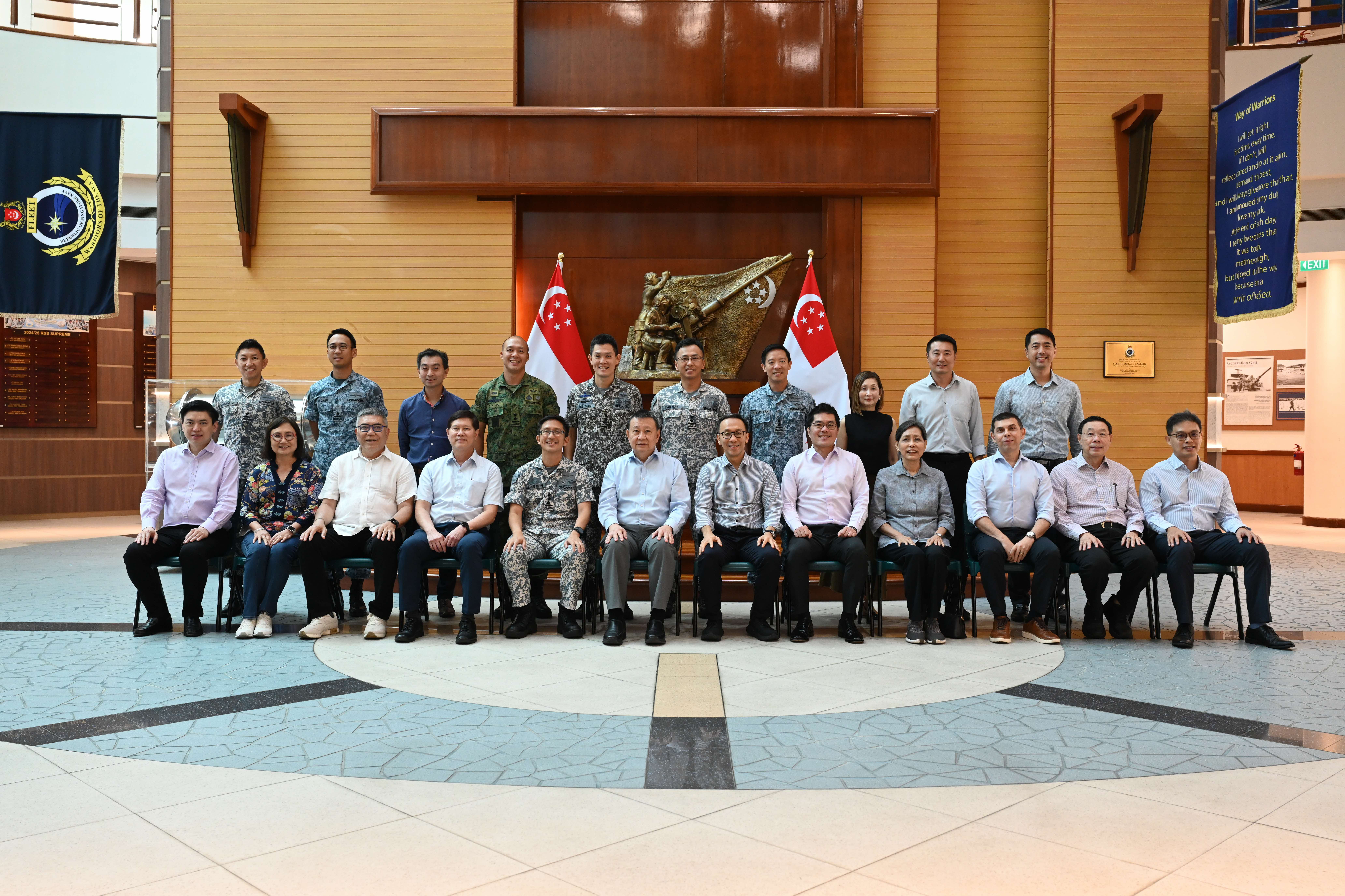 PSC’s Visit to Changi Naval Base